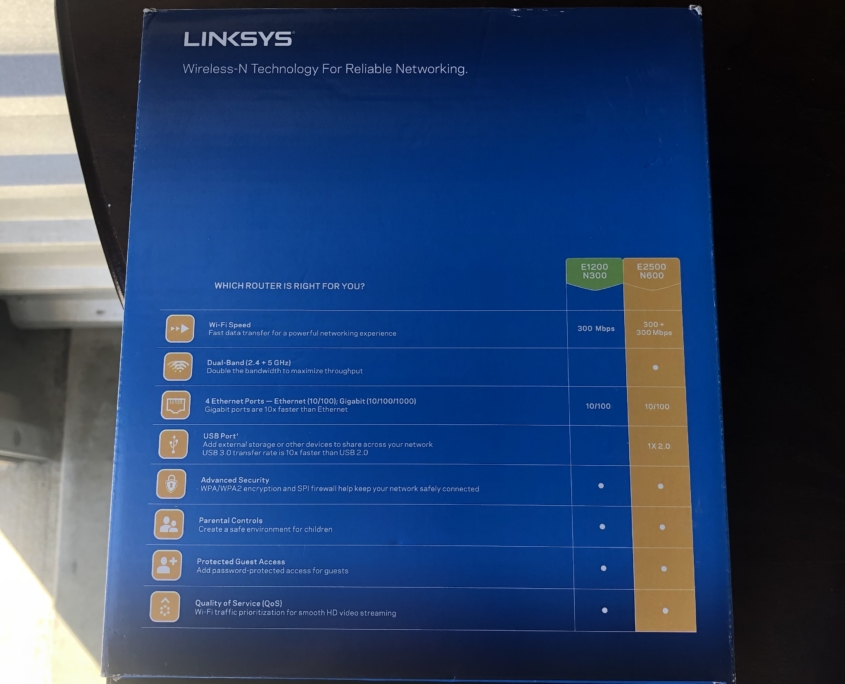 Linksys N600 Router