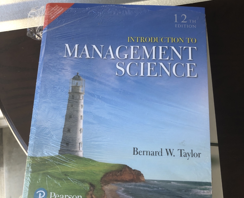 Introduction to Management Science